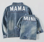 Load image into Gallery viewer, Mama &amp; Mini Denim Jacket
