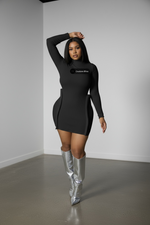Load image into Gallery viewer, Sculpted Chic Bodycon Dress
